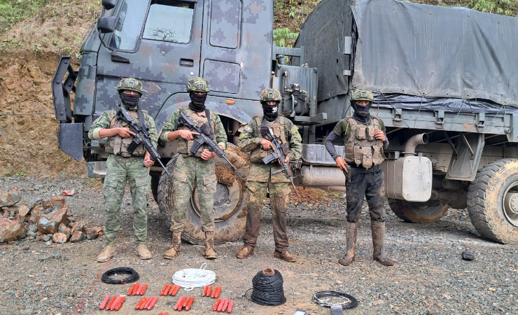 Imagen de la noticia: Fuerzas Armadas de Ecuador llaman a no rendirse ante el crimen organizado