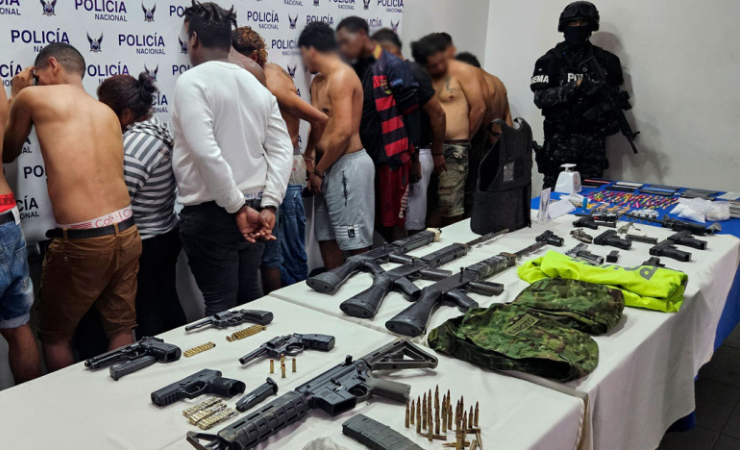Imagen de la noticia: Golpe a «Los Tiguerones»: 25 detenidos en operativo Apolo 8 en Durán y Guayaquil