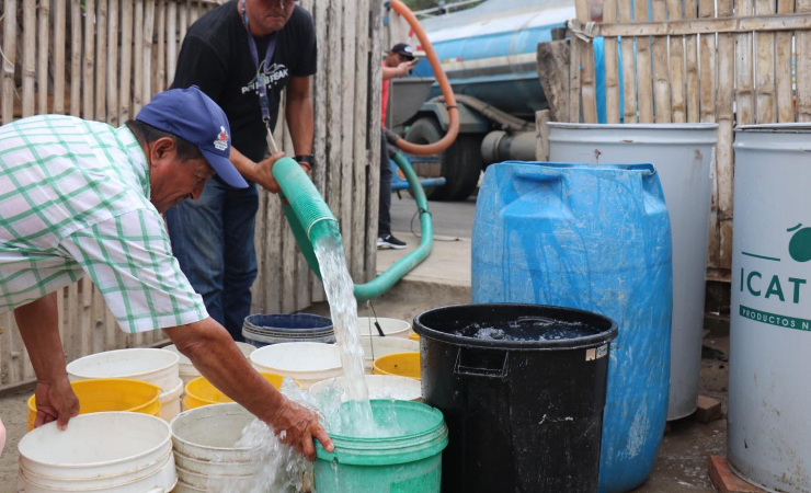 Imagen de la noticia: Suspensión del servicio de agua potable en Portoviejo por intensas lluvias y alta turbiedad