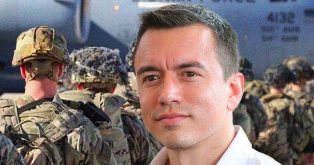 Imagen de la noticia: ¿Fuerzas extranjeras en Ecuador? Noboa busca apoyo contra el crimen organizado