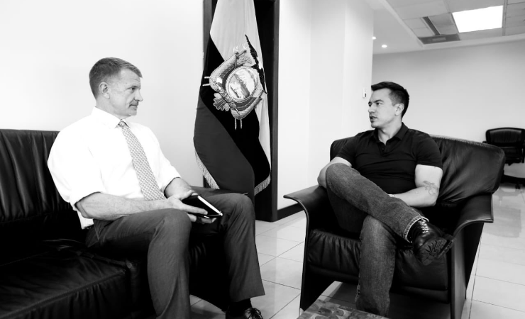 Imagen de la noticia: Erik Prince y su empresa Reflex Responses: el aliado del presidente Daniel Noboa en seguridad