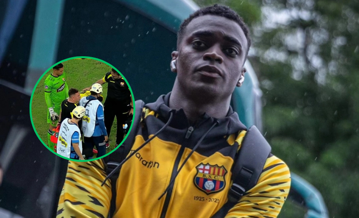 Imagen de la noticia: Defensa titular de Barcelona SC se perdería la vuelta ante Corinthians por lesión