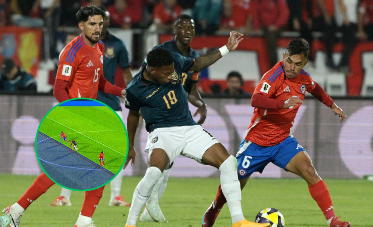 (VIDEO) El VAR anuló un gol de Ecuador y frustró la victoria ante Chile en Santiago
