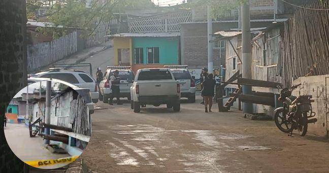 Imagen de la noticia: Sicarios asesinan a un hombre mientras veía fútbol en la parroquia Eloy Alfaro de Manta