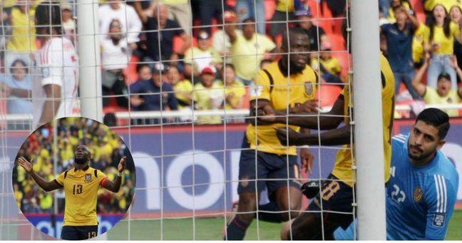 Enner Valencia anota un gol inesperado y genera reacciones virales en pleno partido