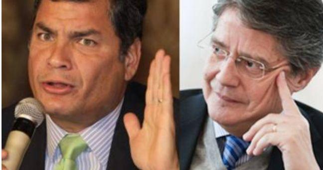 Imagen de la noticia: Cruce de acusaciones en redes: Correa y Lasso debaten sobre corrupción y gestión del país