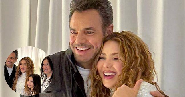Imagen de la noticia: Eugenio Derbez habría pagado miles de dólares para ver a Shakira con su familia