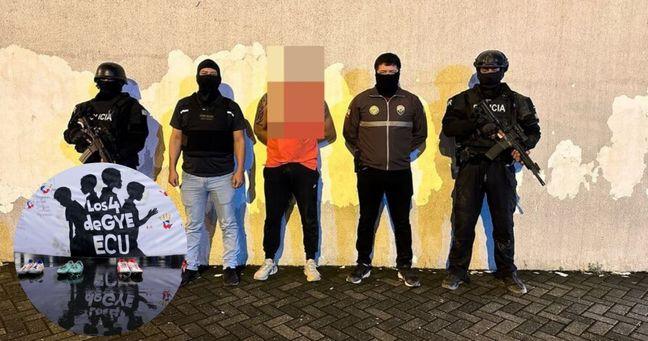 Imagen de la noticia: Capturan a alias «Momo» acusado de ordenar la muerte de los cuatro menores en Guayaquil