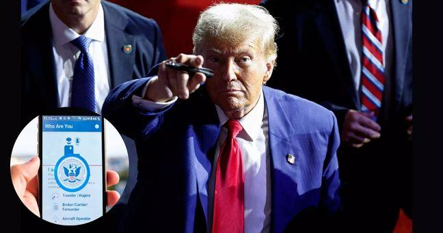 Imagen de la noticia: Trump lanza aplicación para auto deportación: CBP Home facilita la salida voluntaria de migrantes