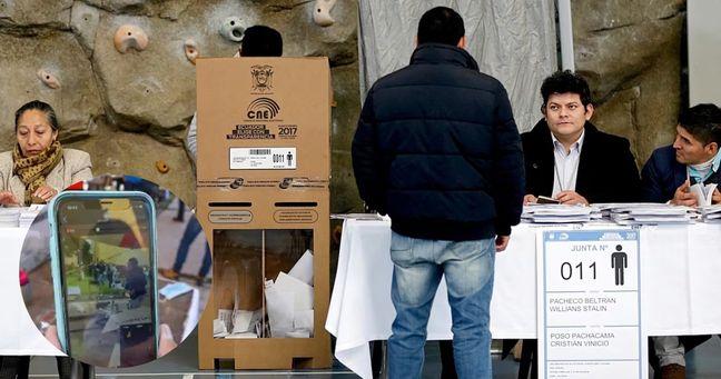 Imagen de la noticia: ¿Cuánto es la multa por usar el celular al sufragar en Ecuador? Hasta $32.900 y pérdida de derechos políticos