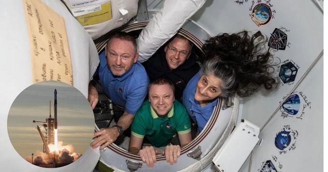 Imagen de la noticia: Astronautas regresan tras nueve meses varados en el espacio por problemas técnicos