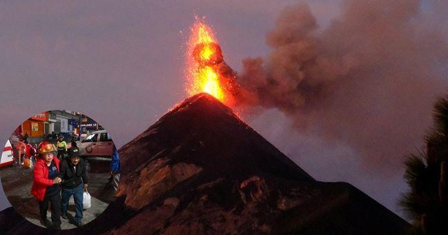 Imagen de la noticia: Alerta en Guatemala: Volcán de Fuego entra en erupción y obligan a evacuar comunidades