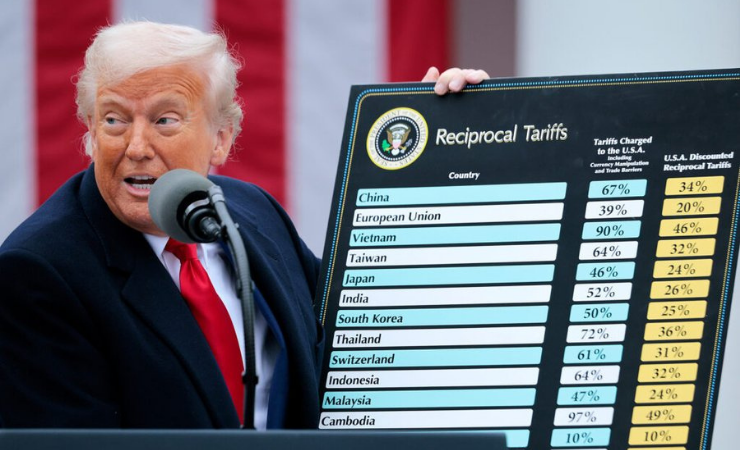 Imagen de la noticia: Guerra comercial sin freno: Trump impone carga del 145% a productos chinos