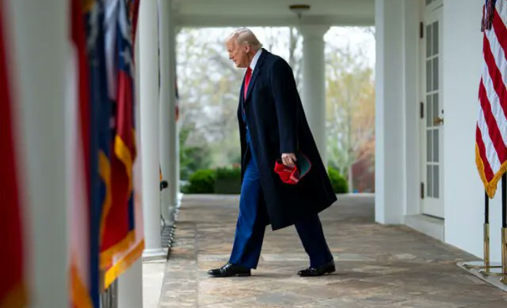 Imagen de la noticia: Trump desata el caos en Wall Street con nuevos aranceles