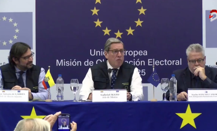 Imagen de la noticia: Observadores europeos desmienten denuncias de fraude en elecciones de Ecuador
