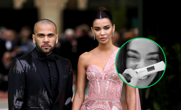 Imagen de la noticia: Esposa de Dani Alves confirmó embarazo tras absolución del futbolista