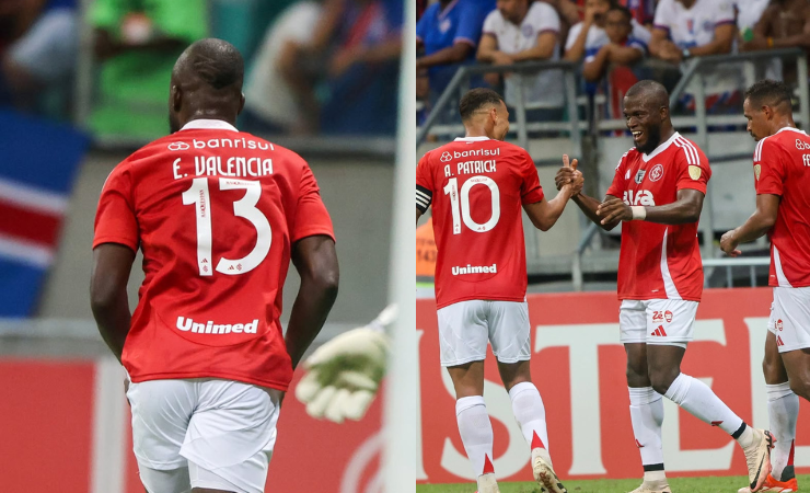 Imagen de la noticia: (VIDEO) En Libertadores: Enner Valencia marcó su gol número 30 con el Inter de Porto Alegre
