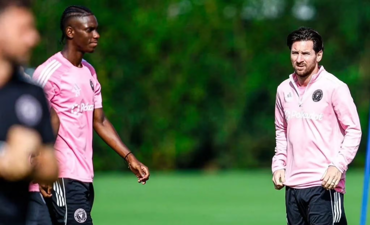 Imagen de la noticia: Allen Obando entrenó con Messi: ¿Cuándo debuta con el Inter Miami?