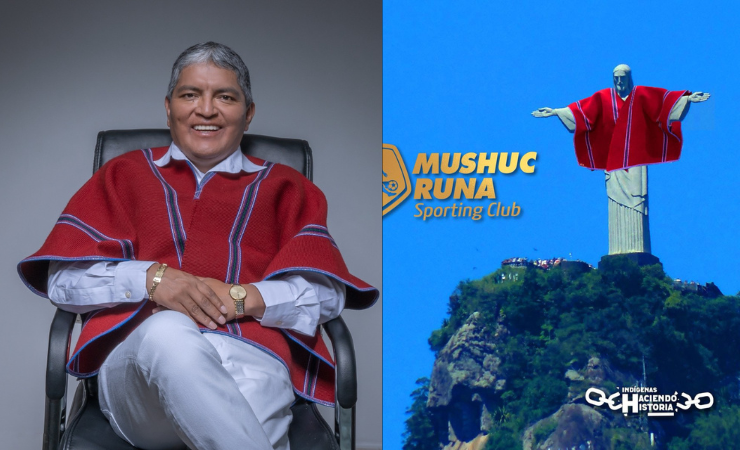 Imagen de la noticia: Luis Chango, entre lágrimas tras hazaña en Brasil: “Flamean los ponchos rojos, esto es lo que soñamos”