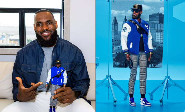 LeBron James se convierte en el primer deportista con su propio muñeco Ken de Barbie