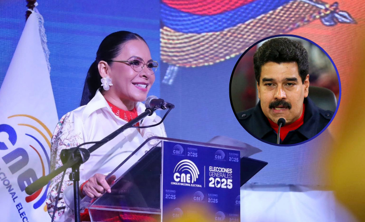 Imagen de la noticia: Diana Atamaint responde a Maduro: “Si dice que hubo fraude, quiere decir que en Ecuador estamos haciendo bien las cosas”
