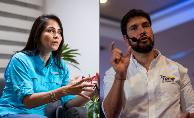 Imagen de la noticia: Luisa González abre las puertas a Jan Topic en su gobierno: “Puede ser ministro o asesor”