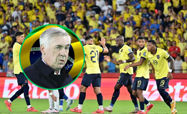 Imagen de la noticia: Ecuador vs. Brasil se jugará en Guayaquil y podría marcar el debut de Ancelotti