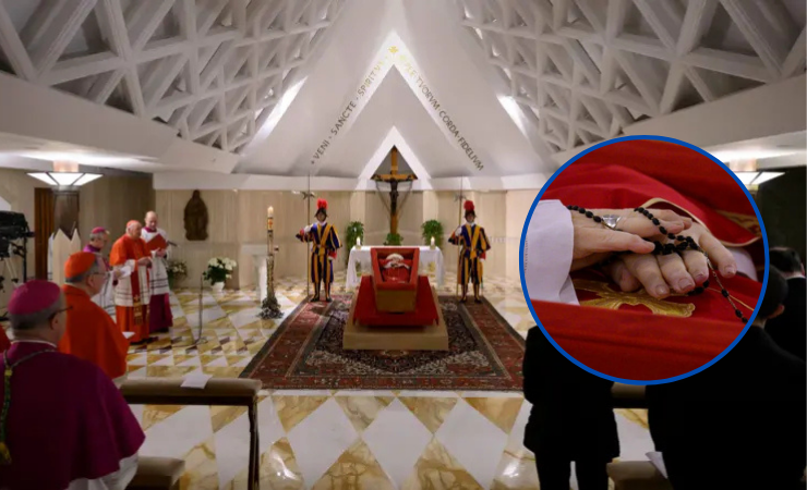 Imagen de la noticia: El Vaticano revela las primeras imágenes del féretro del Papa Francisco y confirma la fecha de su funeral