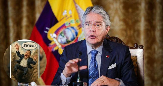 Imagen de la noticia: “Adiós Jerónimo”: Lasso publica caricatura y se despide del correísmo tras los comicios