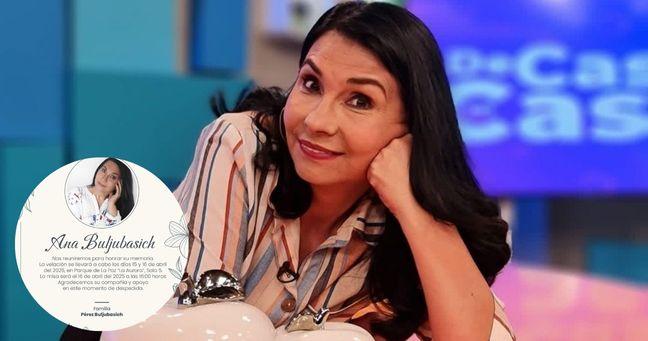 Imagen de la noticia: Ecuador despide a Anita Buljubasich: horario y lugar del velatorio en Guayaquil
