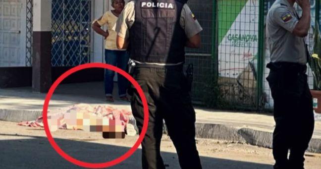 Imagen de la noticia: Crimen en Manta: asesinan a un hombre con fusil frente a su negocio