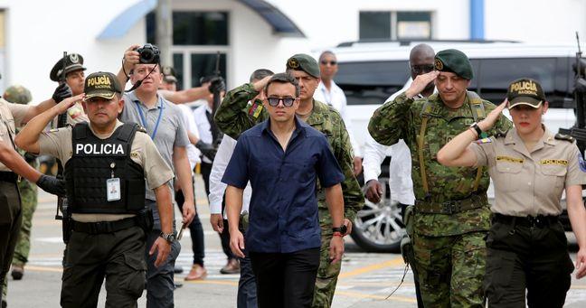 Imagen de la noticia: Alerta de las Fuerzas Armadas: advierten posible atentado contra Daniel Noboa