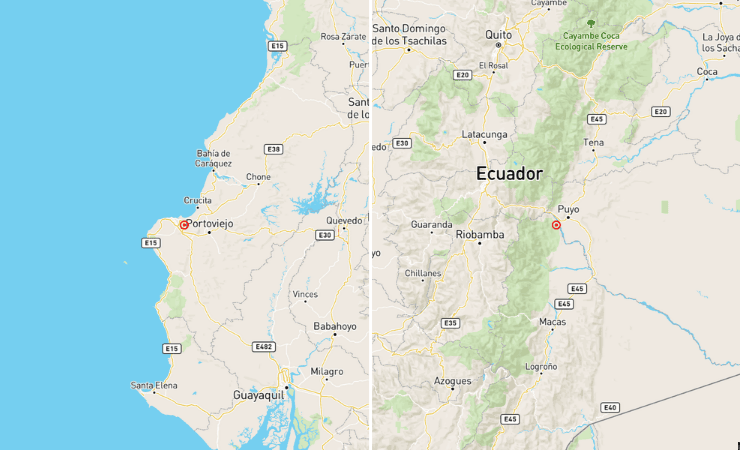 Imagen de la noticia: Dos sismos sacudieron Ecuador la madrugada del 27 de mayo: reportes desde Manabí y Pastaza