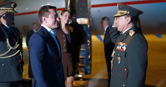 Imagen de la noticia: Daniel Noboa llega a Francia: ofrece a Ecuador como destino ideal para invertir