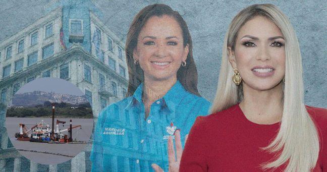 Marcela Aguiñaga vs Susana González: se rompe contrato por dragado y estalla el cruce de acusaciones