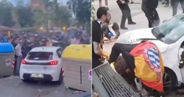 Imagen de la noticia: Atropello masivo en las afuera de un estadio deja 13 heridos