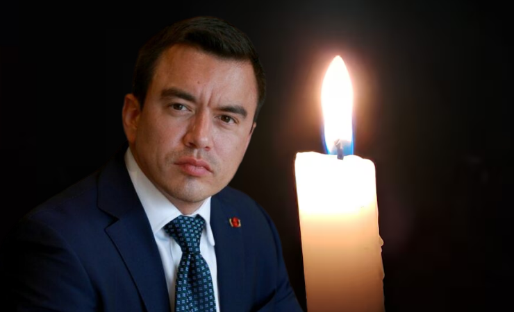 Imagen de la noticia: Gobierno de Noboa promete que no habrá apagones en 2025 gracias a nuevas plantas eléctricas