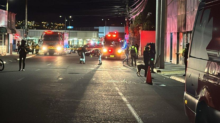 Imagen de la noticia: Ataque con explosivo al norte de Quito deja siete heridos y sospechas de extorsión