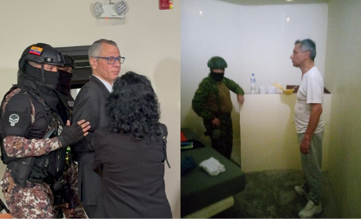 Imagen de la noticia: Peritaje revela que Jorge Glas sufre depresión y simula síntomas, pero irá a juicio por caso Manabí