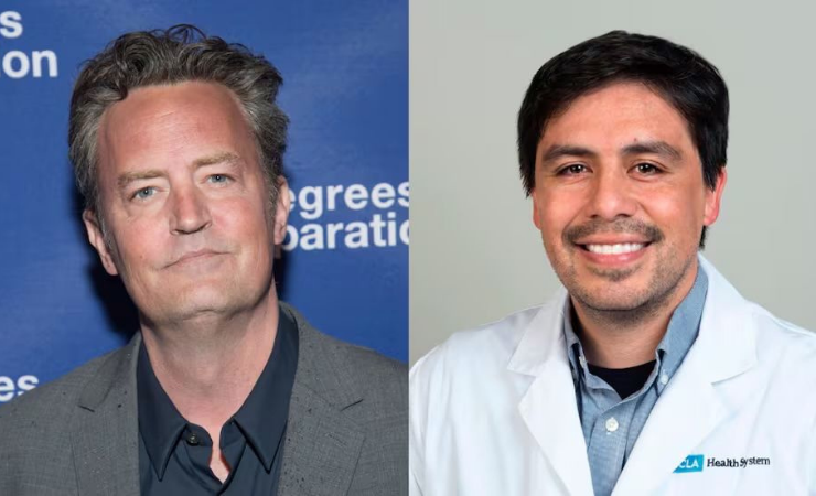 Imagen de la noticia: Nuevo giro en la muerte de Matthew Perry: su médico se declara culpable de darle la dosis de ketamina letal