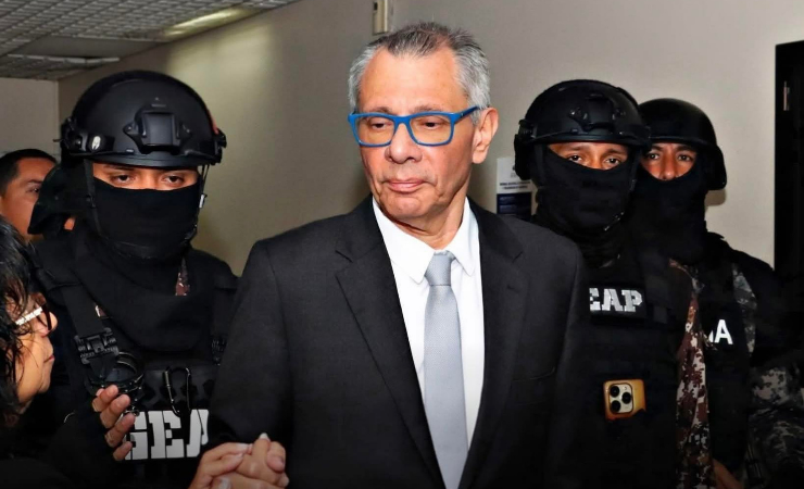 Imagen de la noticia: Juicio contra Jorge Glas por caso Manabí entra en su fase final: Fiscalía pide 13 años de cárcel y USD 225 millones