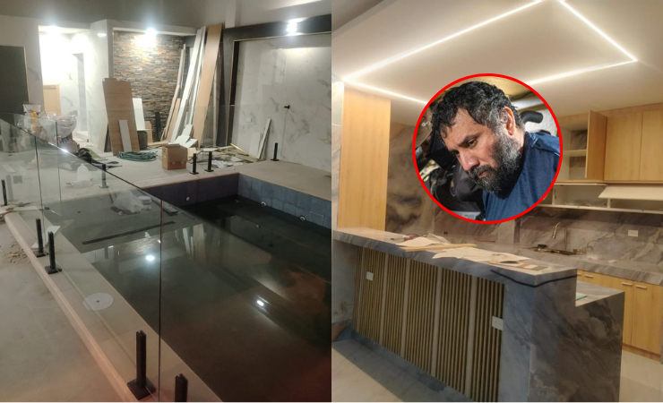 Imagen de la noticia: La lujosa casa que delató a alias Fito: tres pisos, gimnasio, mesa de billar y más