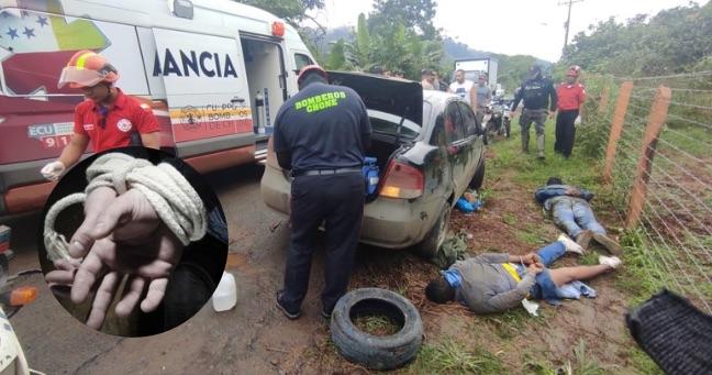Imagen de la noticia: Policía rescata a víctima de secuestro en Chone, Manabí