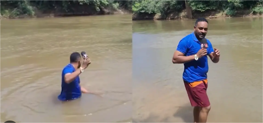 Periodista halla en vivo el cuerpo de niña desaparecida en Brasil