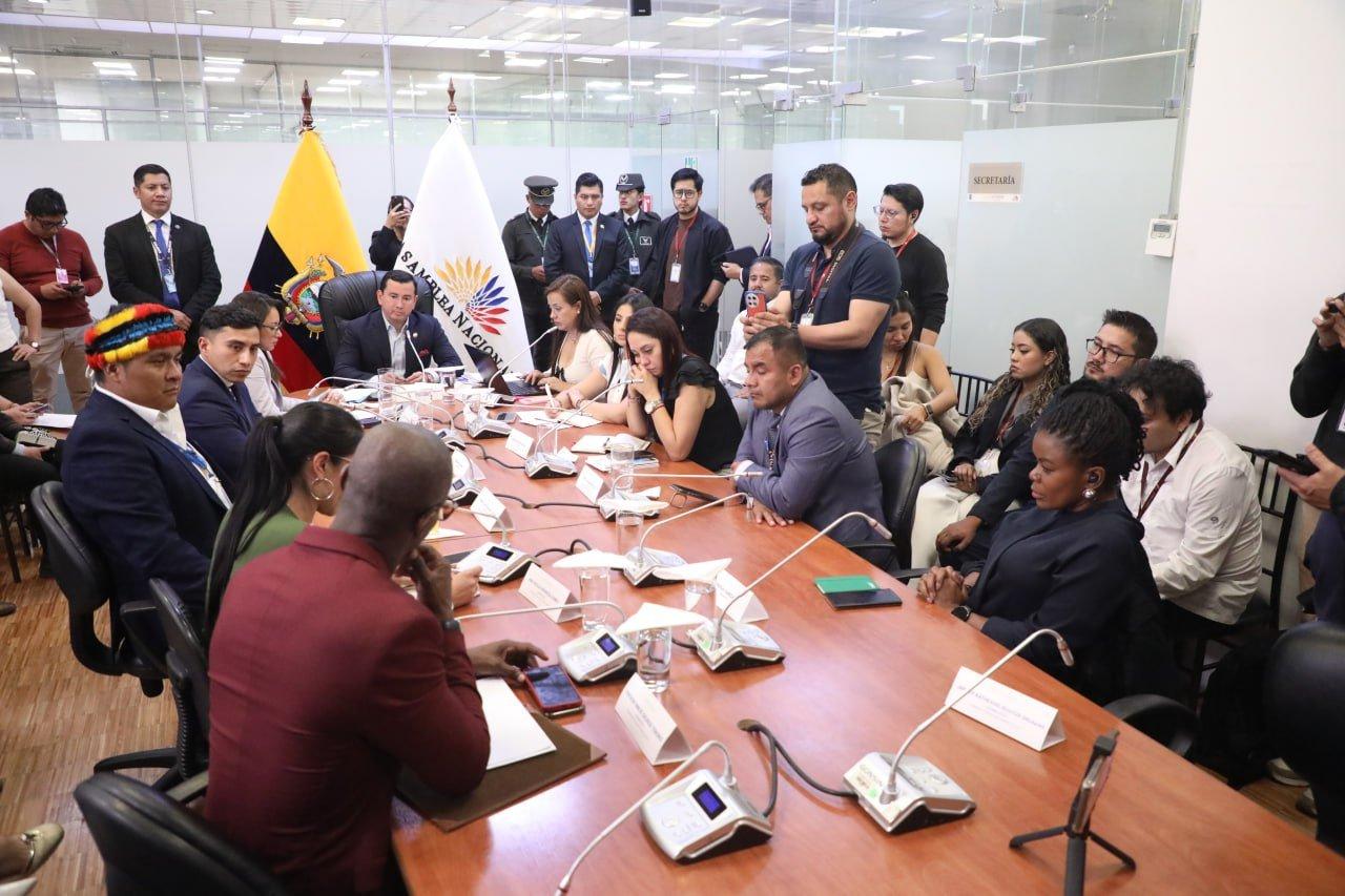 Tensión en la Comisión de Fiscalización de la Asamblea Nacional