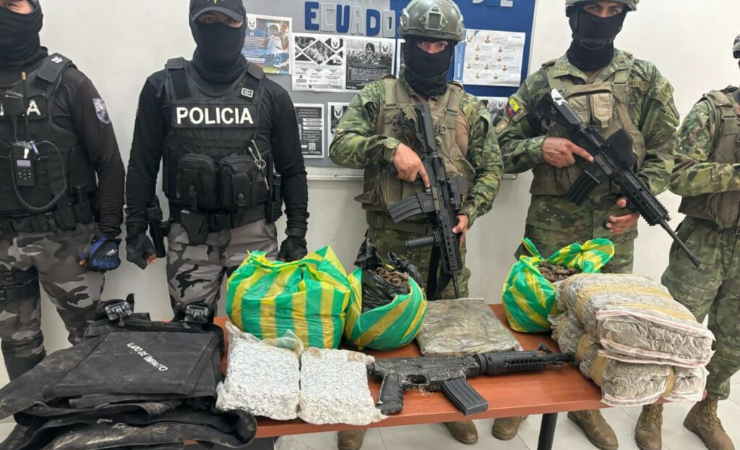 Imagen de la noticia: En lo que va del año: Ecuador decomisa 96 toneladas de droga