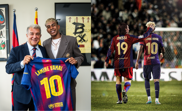 (VIDEO) Lamine Yamal, el heredero del mítico 10 del FC Barcelona con un contrato hasta 2031