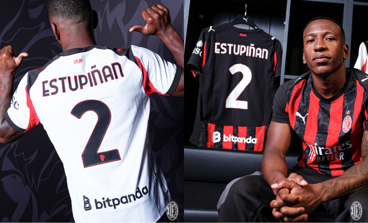 «Bienvenido, pana»: Así fue presentado Pervis Estupiñán en el AC milan