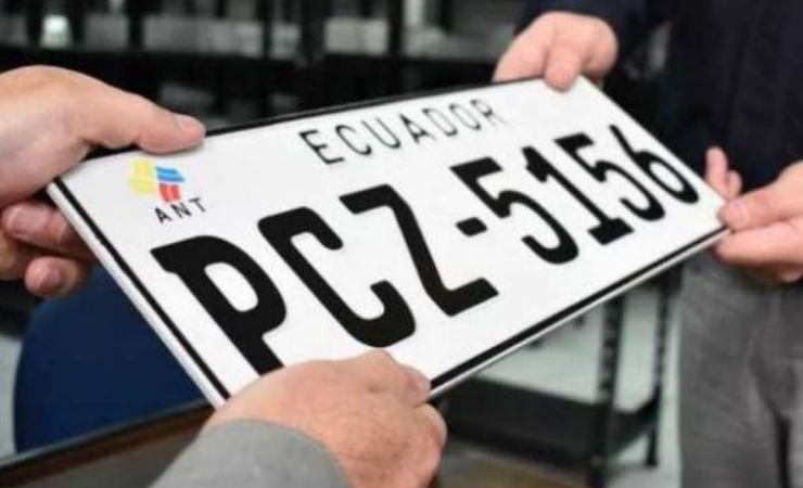 La ANT recuerda que las placas provisionales tienen vigencia de 120 días