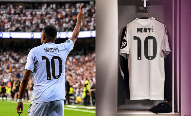 Kylian Mbappé hereda el mítico dorsal 10 del Real Madrid tras la salida de Luka Modric